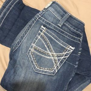 27L Ariat Real Denim